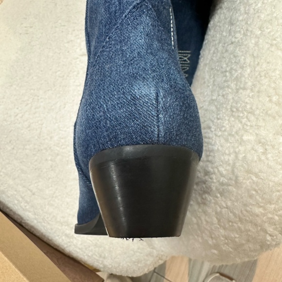 BAND OF THE FREE Western Denim Boot Womens Multi Size Tall Cowgirl NIB… - Picture 10 of 14